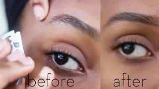 How To Shape Your Eyebrows With a Razor Blade