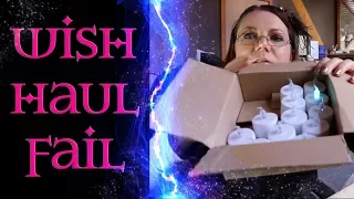 Wish Haul Fail! Online shopping with the Wish App