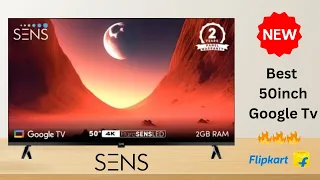 SENS 50 inch Ultra HD (4K) LED Smart Google TV 2023 Edition - SENS50WGSUHD - Sens latest google tv