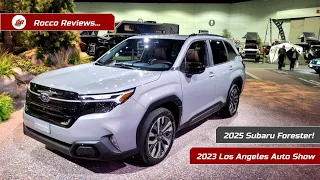 Rocco Reviews... 2025 Subaru Forester 2.5i Touring - First Look!