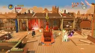 The LEGO Movie Video Game - Playthrough - Part 5 : Rooftop Escape [1/2]