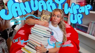 Reviewing all the books I read in January 💙📚 ⎮ anticipated reads, new faves, and DNF's