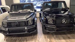 Gloss Black versus Designo Magno Night Black Mercedes Benz G63 AMG - which one would you chose?
