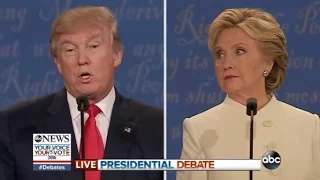 Third Presidential Debate Highlights | Trump, Clinton on Abortion