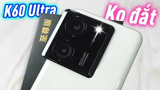 Mở hộp Redmi K60 Ultra: Chống nước đầu tiên dòng K, Dimen 9200+, Cụm cam như Mi 13, RAM siêu cao !