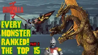 Every "Godzilla" Kaiju RANKED! (Part 2/Top 15)