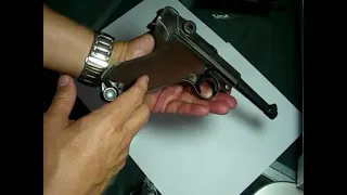 German P08 Luger - cleaning disassembly & assembly