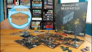 Unboxing- Mansions of Madness: Streets of Arkham
