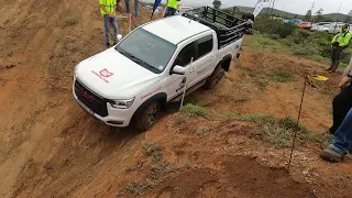 Testing the JAC 4x4 capability