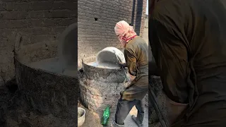 Amazing Process of Big Silver Vessels Polish | Magic Casting Skills   #skills #shorts