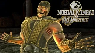 Mortal Kombat Vs DC Universe - Scorpion Playthrough - Very Hard (MKVSDC Universe)