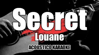 Secret - Louane || Karaoke with Lyrics