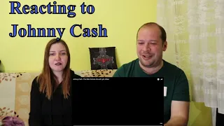 Couple Reacts to Johnny Cash - The Man Comes Around