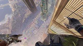 Dying Light 2 - Climbing The Highest Building | VNC Tower | Free Running [1080p60FPS]