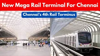 Chennai To Get Fourth Railway Terminal | New Mega Train Terminal Planned At Villivakkam