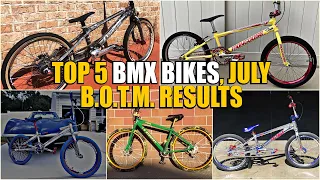 Top 5 BMX Bikes July 2020