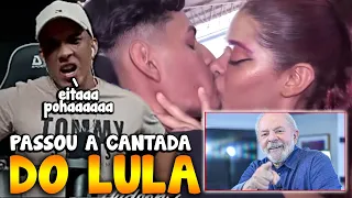 HUDSON REAGINDO PASSOU A CANTADA DO LULA