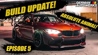 BUILDING THE ULTIMATE BMW M2 RACE CAR IN USA! *PROGRESS UPDATE* EPISODE 5