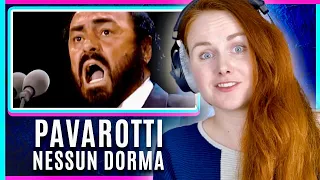 Vocal Coach reacts to and analyses Pavarotti - Nessun dorma"Turandot (The Three Tenors 1994)