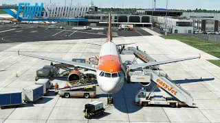 MSFS 2020 | Easyjet A320 FULL FLIGHT | Manchester (EGCC) - Belfast (EGAA)