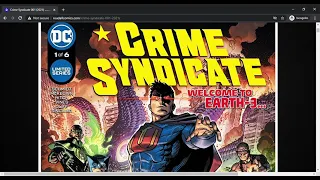 Crime Syndicate Issue #1 (Full Comic)