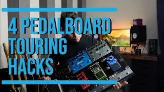 4 PEDALBOARD HACKS For Gigging Musicians
