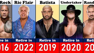 Famous WWE Wrestlers Who Have Retired