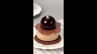 Satisfying Chocolate Cake #Topcake #Shorts