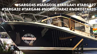 SARG0,TARGA,NORDSTAR - 8 катеров в одном обзоре на BOOTDUSSELDORF2024 #катер