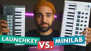 Arturia Minilab MK2 vs. Novation Launchkey Mini MK3 | WHICH SHOULD YOU BUY?