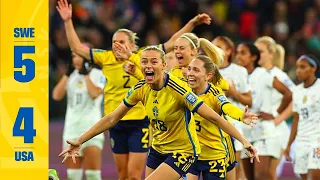 USA vs Sweden Penalty Shootout | Women’s World Cup 2023