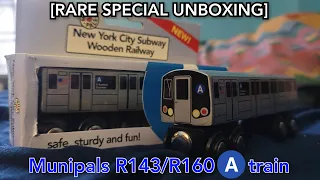 [RARE SPECIAL UNBOXING] - Munipals R143/R160 A train Unboxing