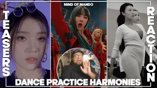 MAMAMOO,, Dreamcatcher, & Kep1er TEASERS REACTION | DANCE PRACTICE HARMONIES 😍