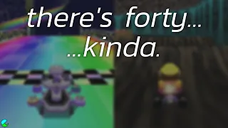 How many Mario Kart tracks NEVER returned?