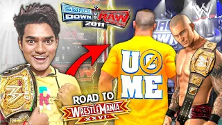 Playing Entire 'WWE ROAD TO WRESTLEMANIA' in ONE VIDEO!🔥 - WWE SVR 2011