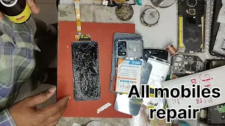 Oppo A55 glass change all mobiles repair con no 9105759040