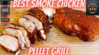 easy smoke chicken breast - Z Grills  - how to cook chicken on pellet grill - beginners bbq outdoors