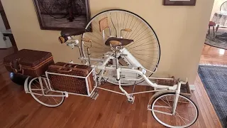 1884 Tandem Rotary Tricycle.