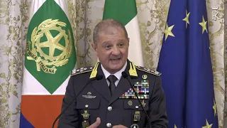 Il Presidente Mattarella incontra  il Comandante Generale della Guardia di Finanza