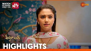 Ardhangi - Highlights of the day | Watch full EP only on Sun NXT | 07 May 2024 | Gemini TV