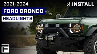 How To: Install 21-24 Ford Bronco LED Headlights | FORM Lighting