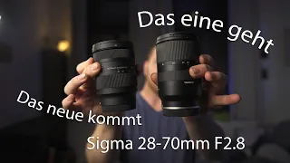 Mein neues Objektiv 😁👍🏻 - Sigma 28-70mm F2 8