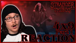 STRANGER THINGS 4x9 Reaction | Part 1 of 2 | SEASON FINALE