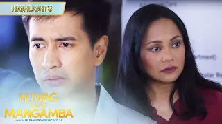 Miguel and Deborah watch over Eva at the hospital | Huwag Kang Mangamba