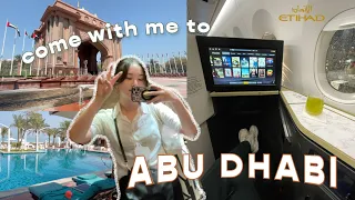 Flying Business Class to Abu Dhabi | Week in My Life as a Consultant