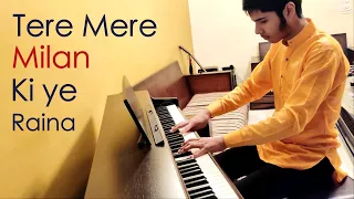 Tere mere milan ki ye raina (Piano cover) - Bollywood film song from movie Abhimaan