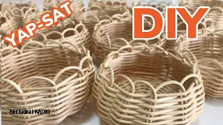 Anyone Watching Can Easily Knit a Basket