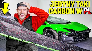 TWORZYMY CARBON z brokatem do Projektu AVENTADOR SVJ! gościnnie McLaren720s