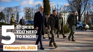 February 20, 2023: Biden visits Kyiv, North Korea's missiles, NATO, Jimmy Carter, Pete Buttigieg,