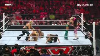 WWE Raw 01 08 11 Divas Battle Royal #1 Contender For The WWE Divas Championship 1080p   YouTube